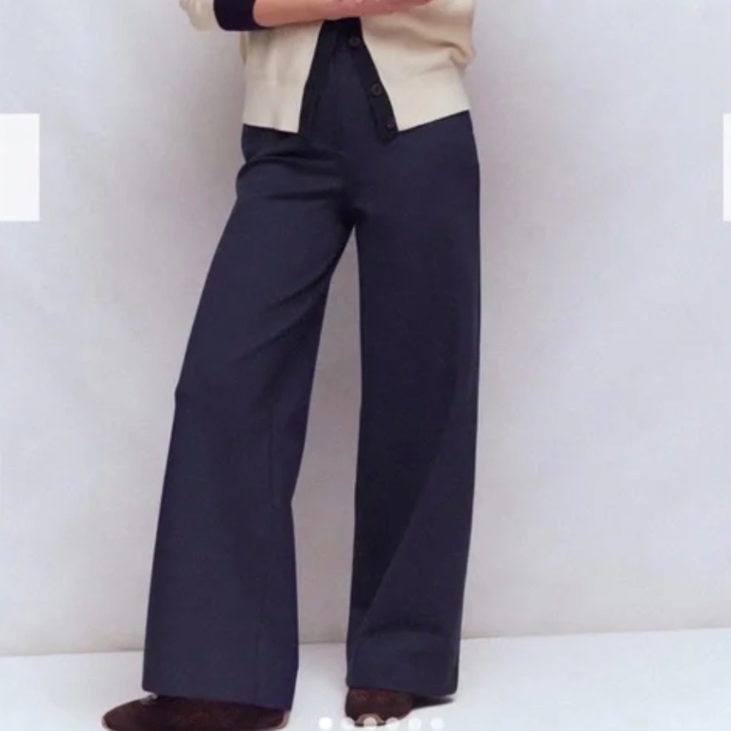 Nwt Boden Belgravia Ponte Trousers | Size 16-18 Long | Grey